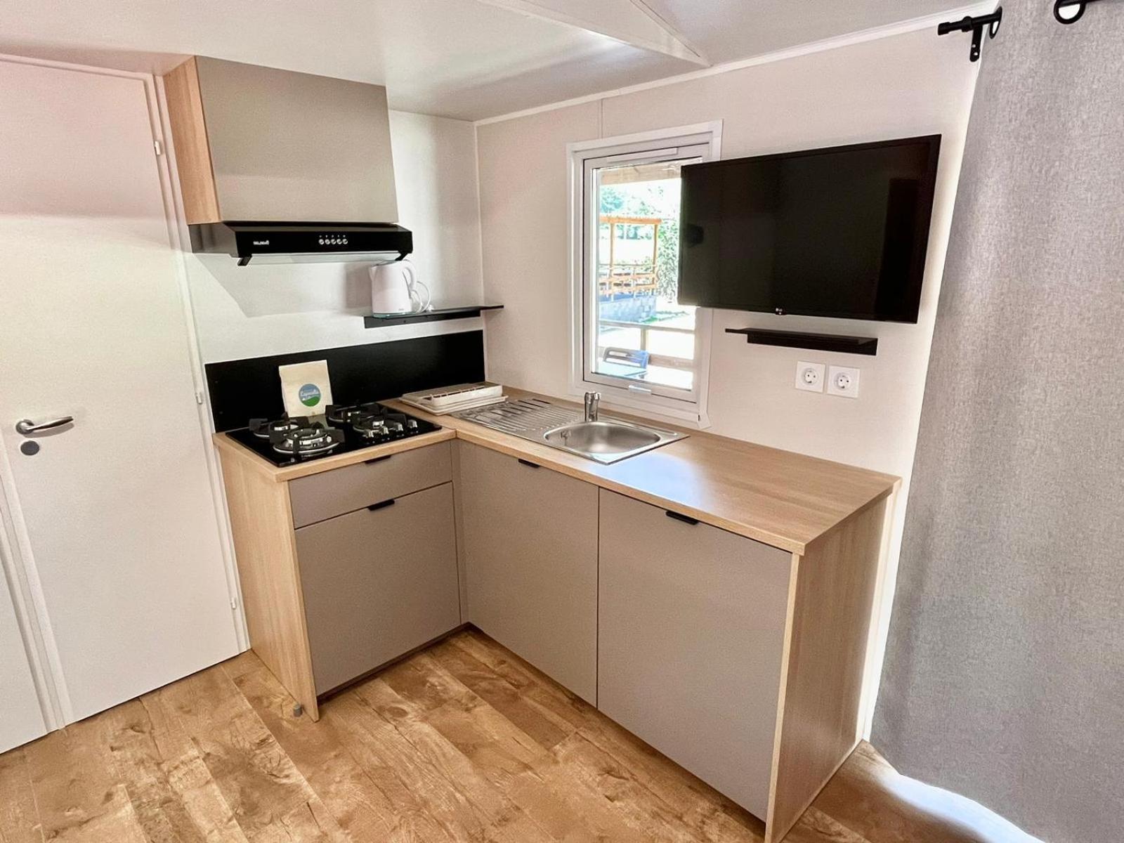 Camping Esponella Kamer foto
