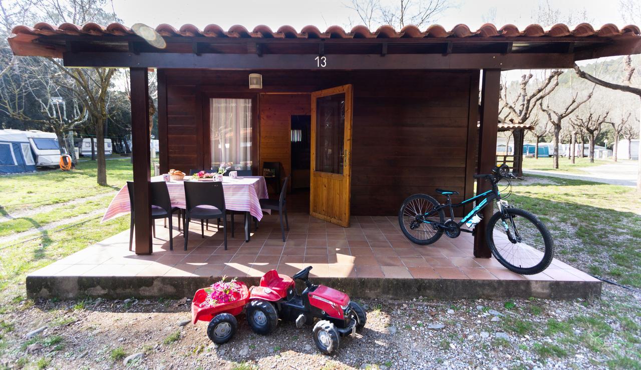 Camping Esponella Buitenkant foto